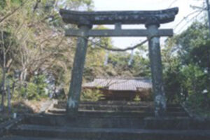 智賀尾神社の鳥居